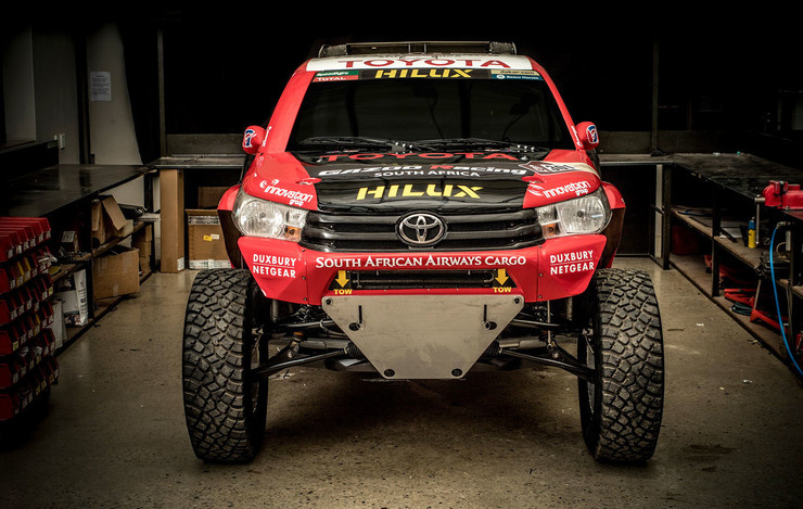 Toyota Hilux Evo na Dakar 2017