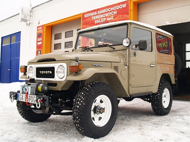Land Cruiser FJ40 - renowacja expedycja.pl