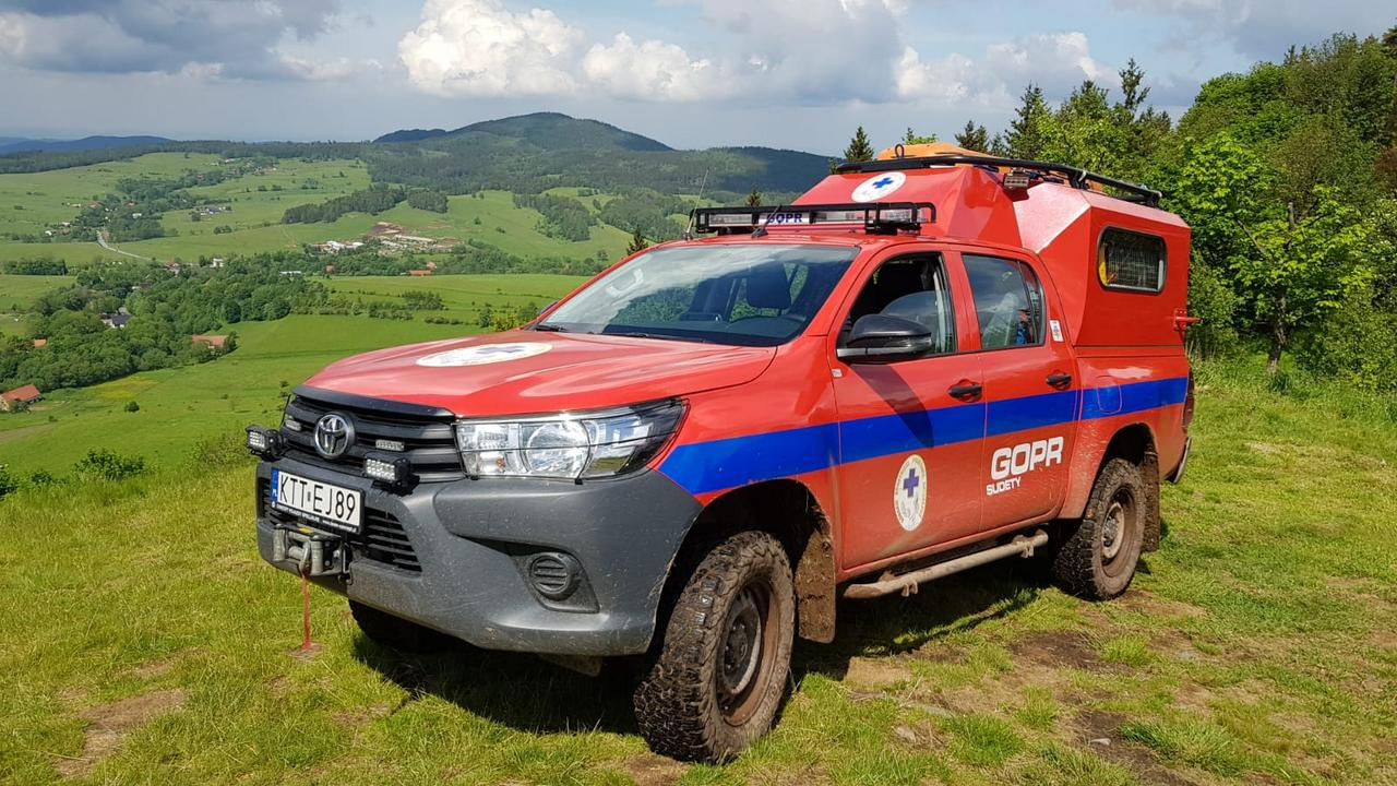 Toyota Hilux w służbie GOPR
