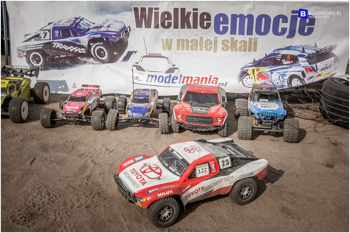Duże Toyoty w małej skali