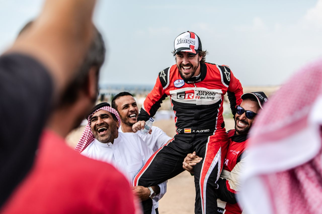 Fernando Alonso - odnaleziona radość z motorsportu dzięki TOYOCIE