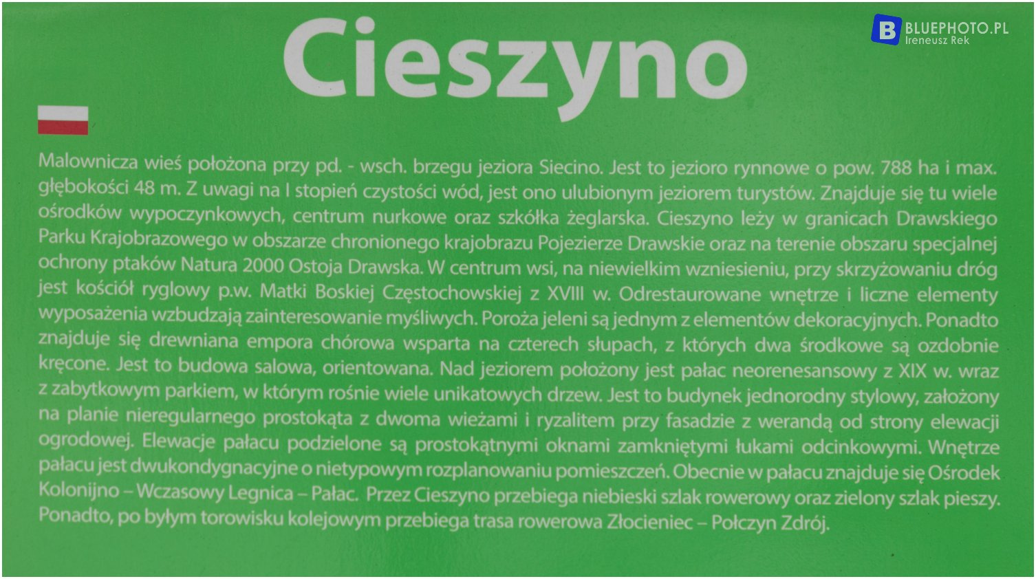 Highlanderem przez poj. Drawskie - trasa z Drawska do Siemczyna