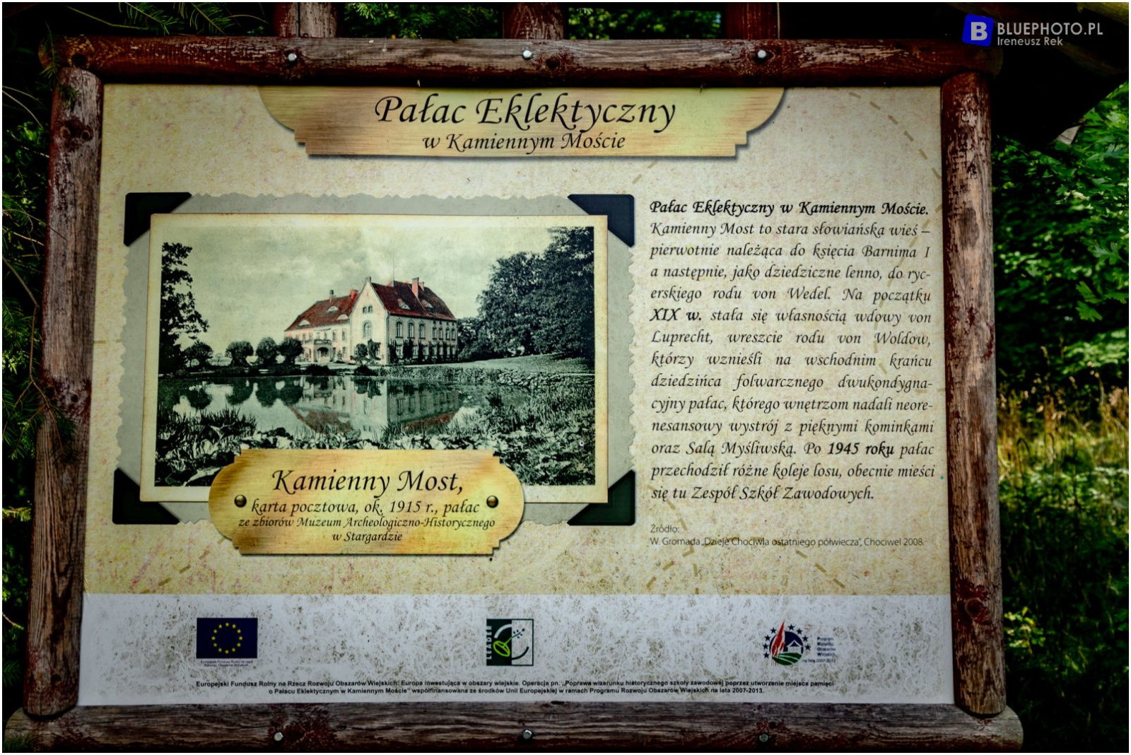 Pomorze zachodnie - trasa GPS - Ciemno-Małkocin