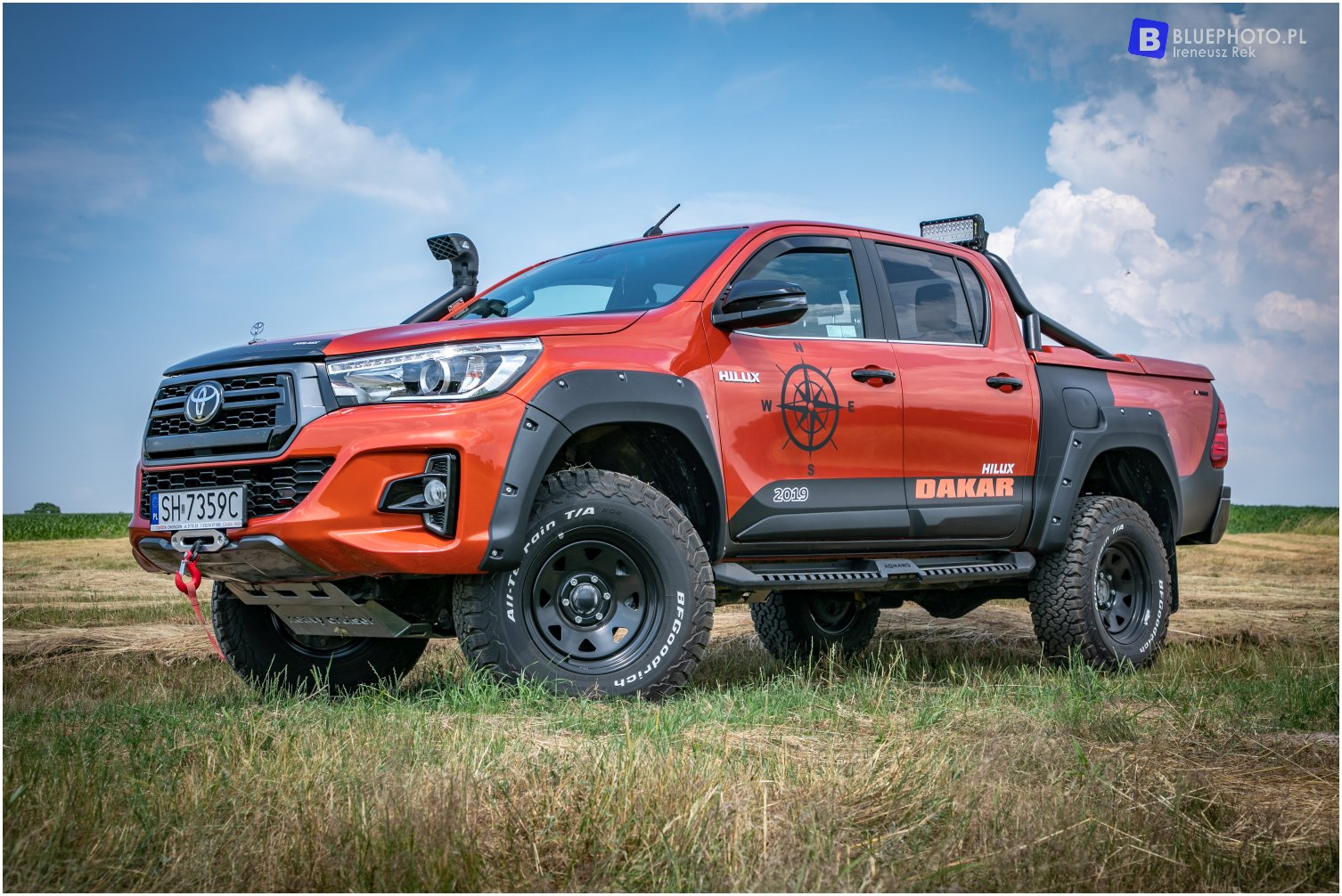 HILUX DAKAR 2019 - modyfikacje