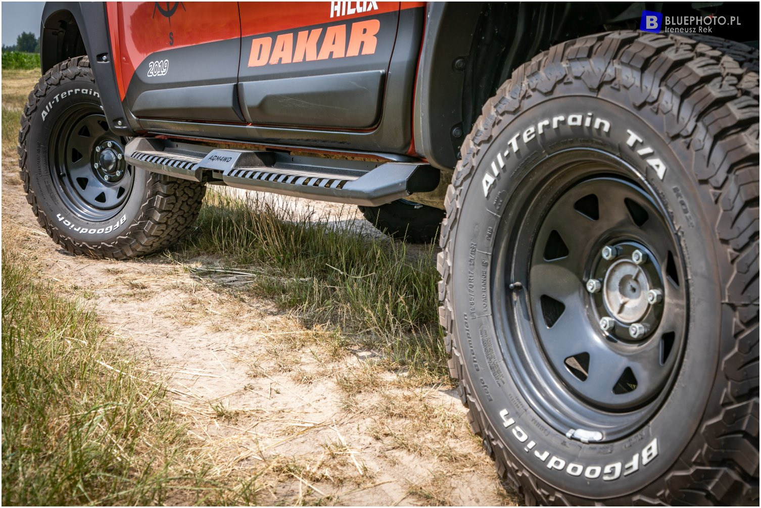 HILUX DAKAR 2019 - modyfikacje