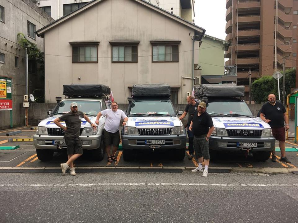 Drivenfar.com w drodze do Japonii