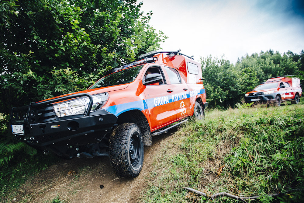 Toyota Hilux w służbie GOPR