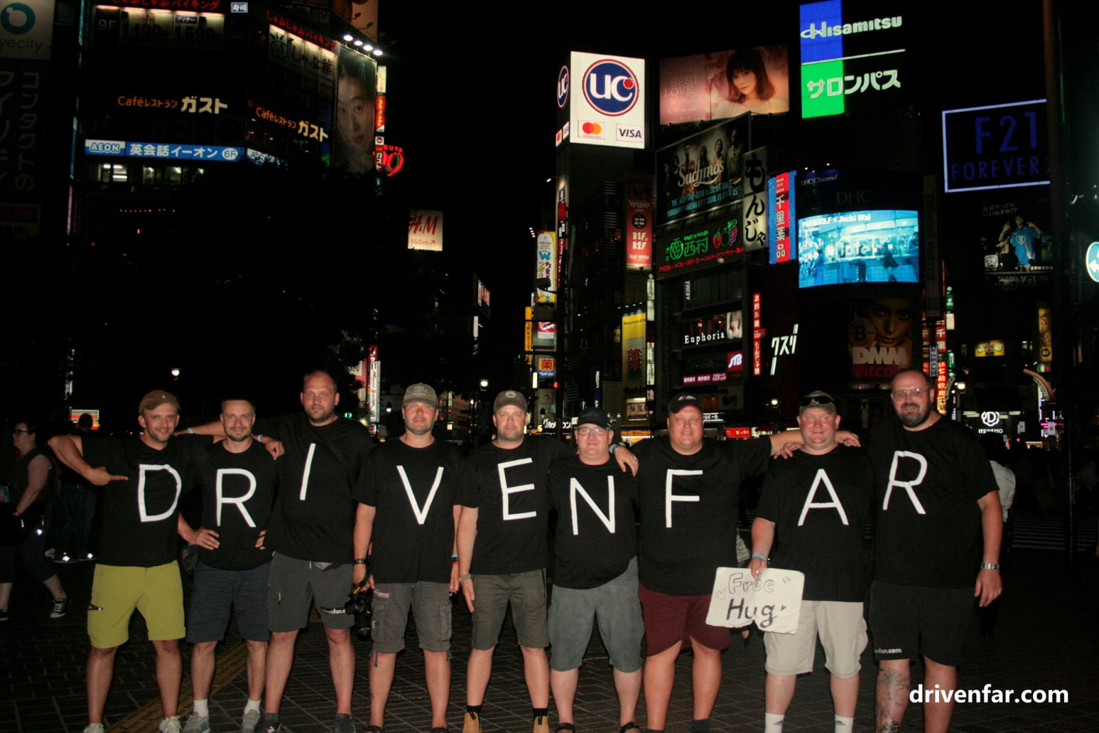Drivenfar.com w drodze do Japonii