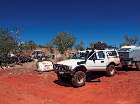 Hilux-em po Australii