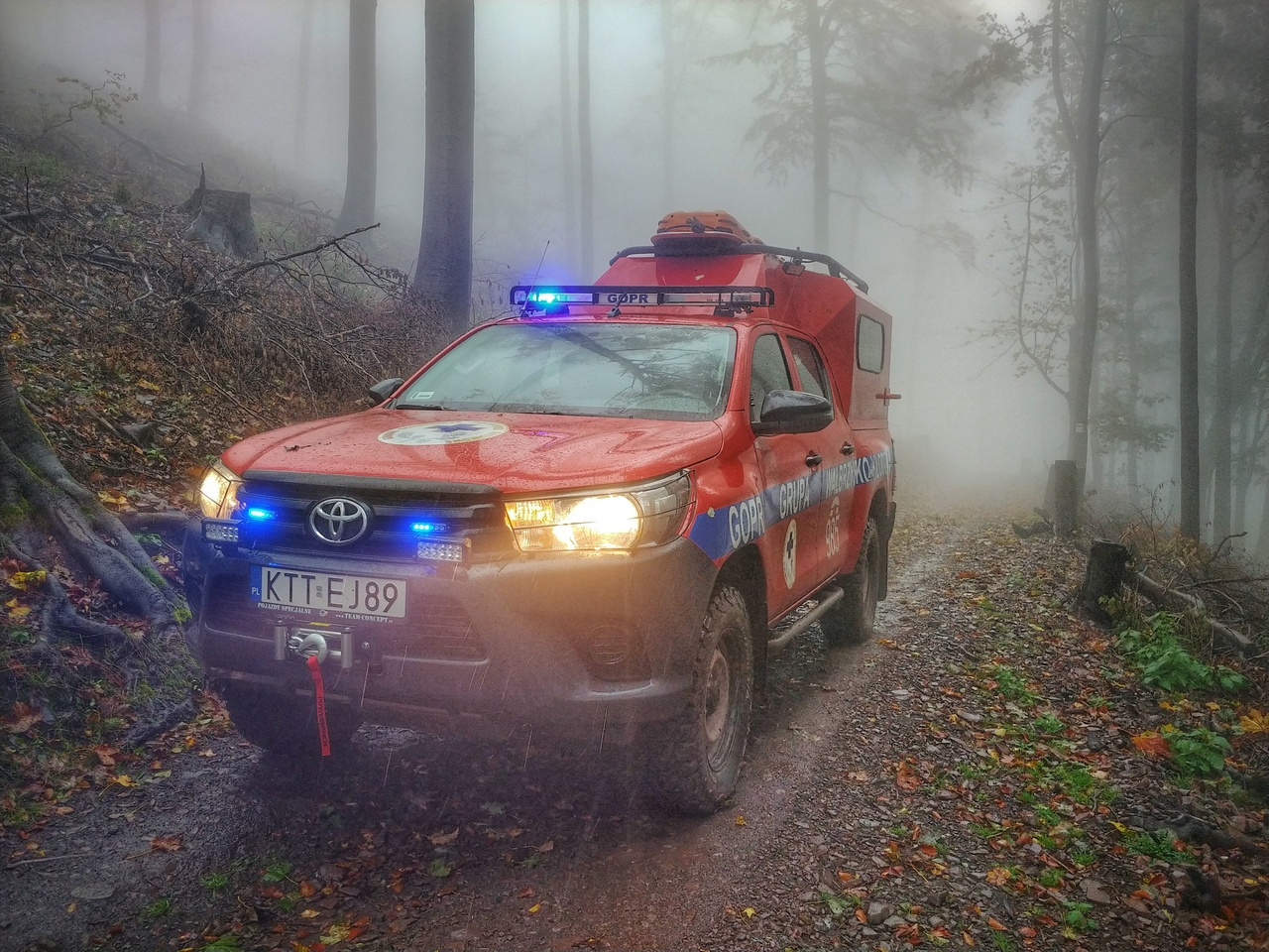 Toyota Hilux w służbie GOPR