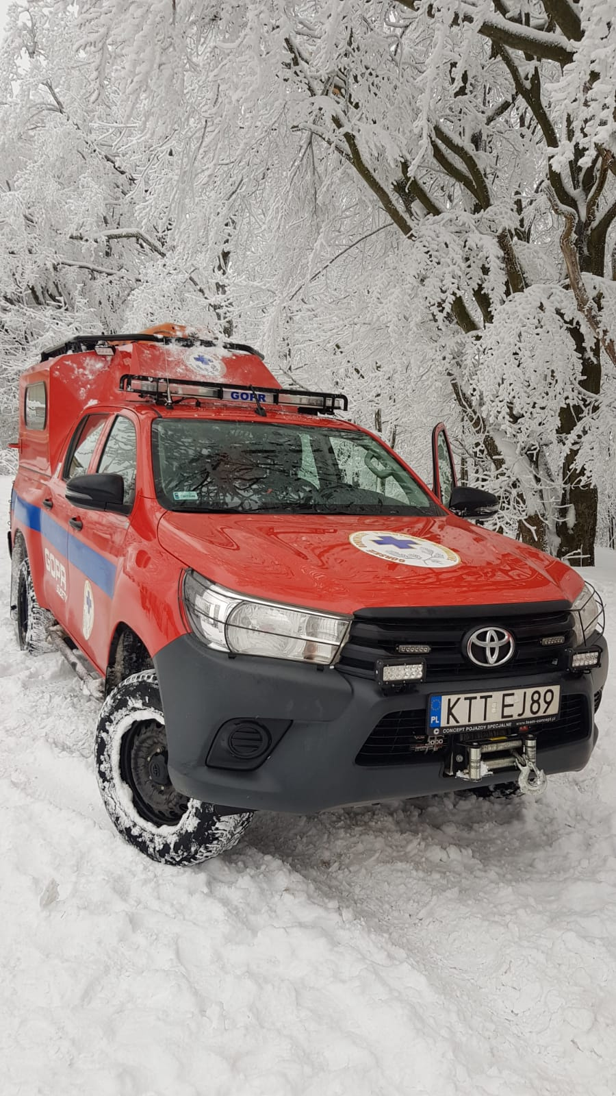 Toyota Hilux w służbie GOPR