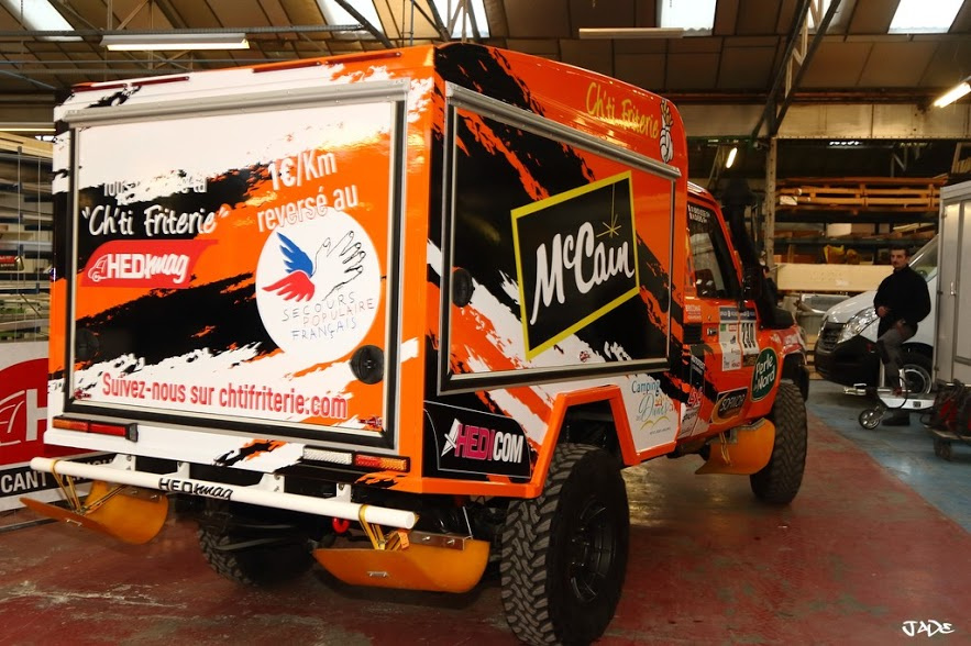 HZJ79 Food Truck Chti Friterie