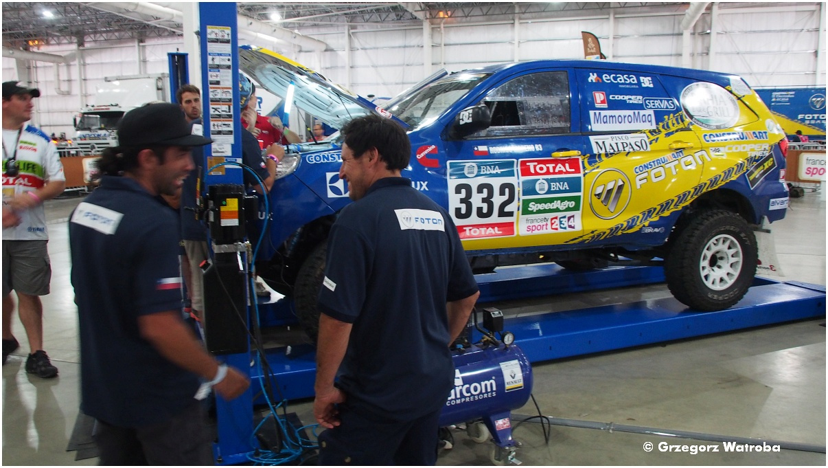 Dakar 2016 od kuchni