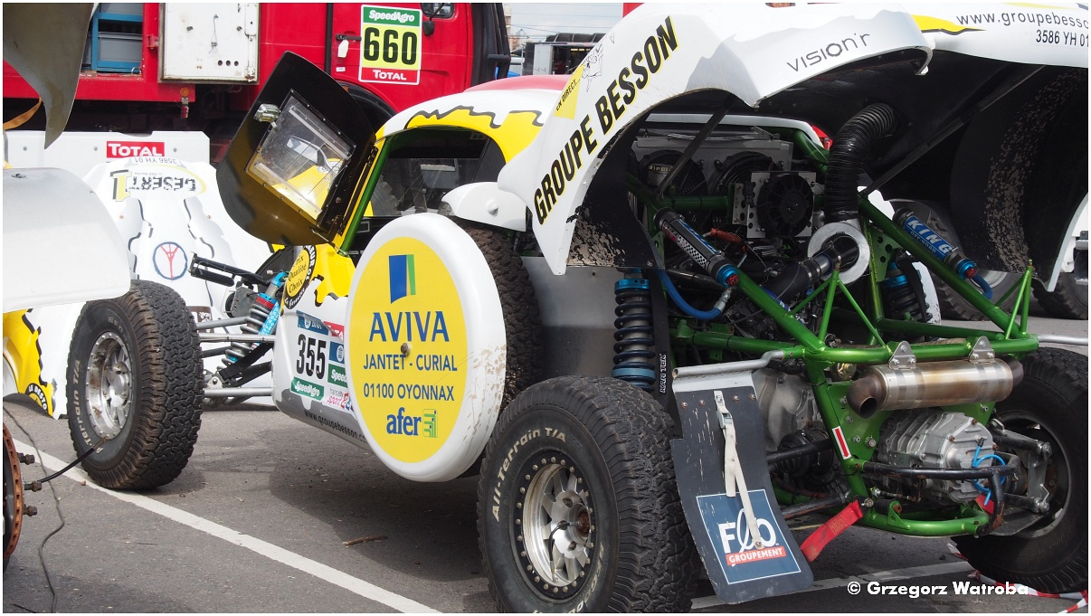 Dakar 2016 od kuchni