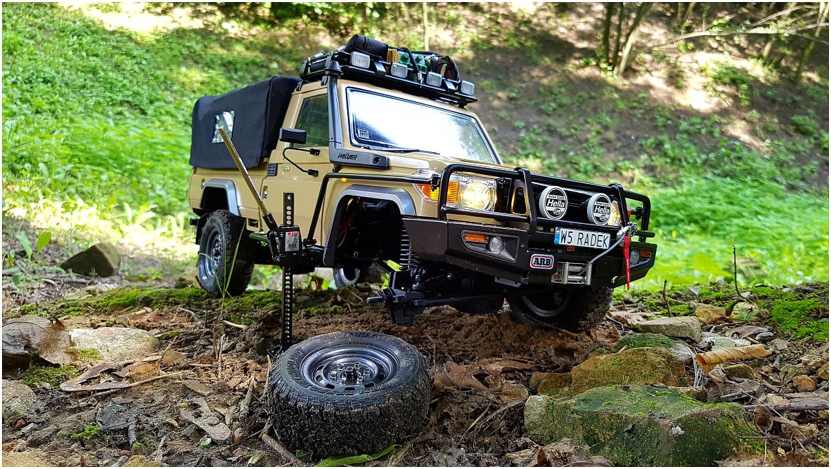 HZJ79 Radka - w skali 1:10