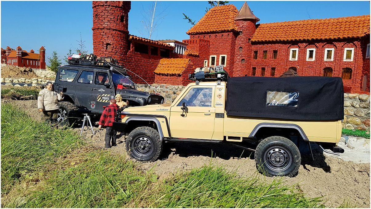 HZJ79 Radka - w skali 1:10