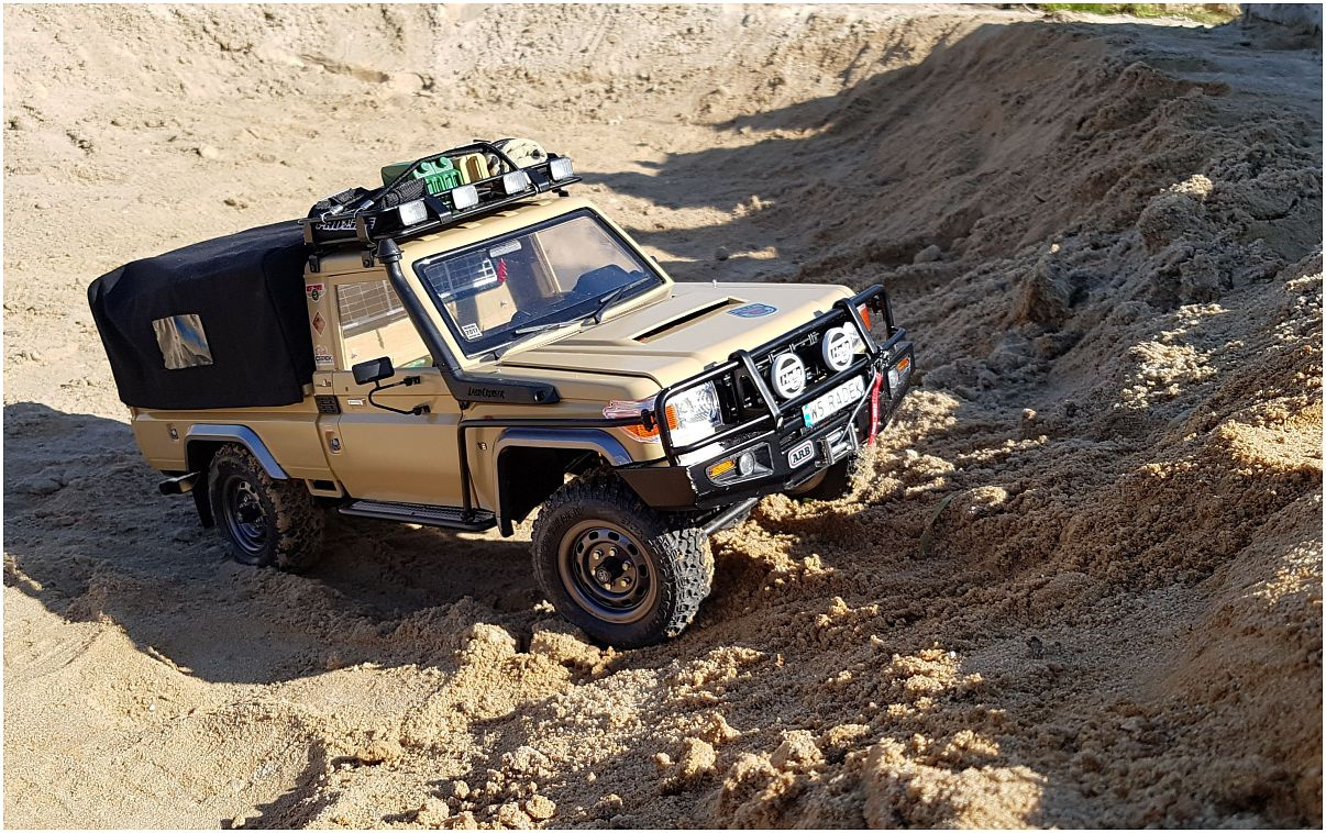 HZJ79 Radka - w skali 1:10