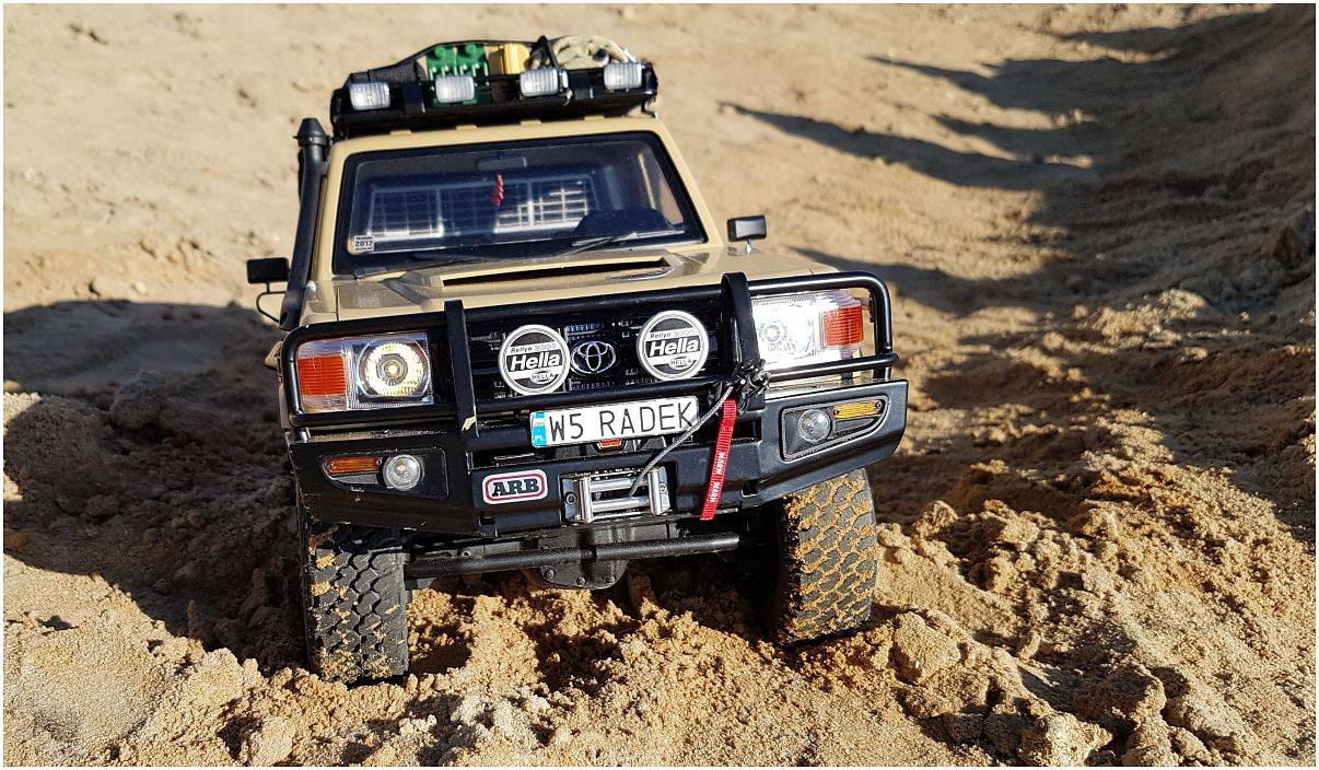 HZJ79 Radka - w skali 1:10