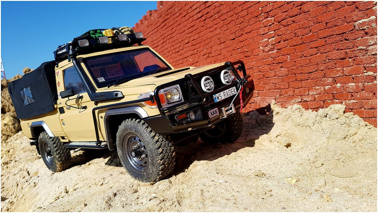 HZJ79 Radka - w skali 1:10