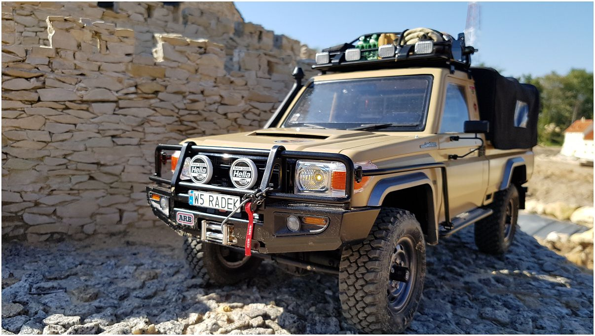 HZJ79 Radka - w skali 1:10