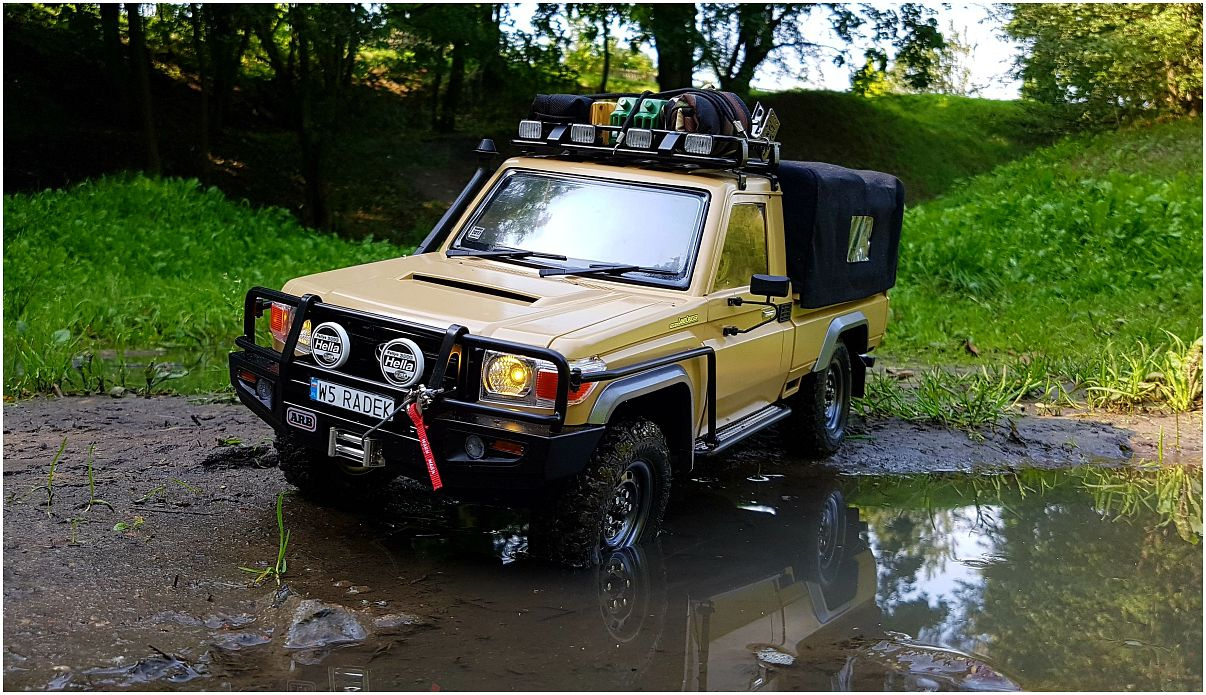 HZJ79 Radka - w skali 1:10