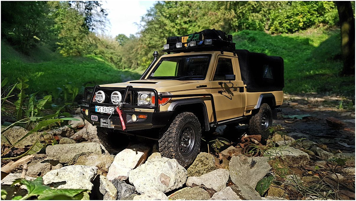 HZJ79 Radka - w skali 1:10