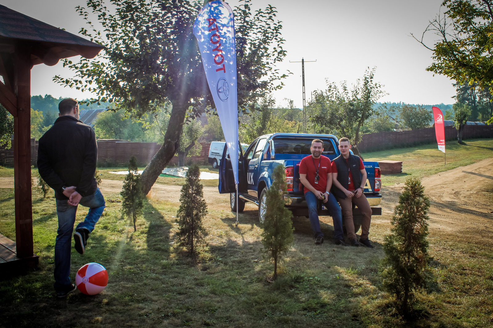 Piknik Toyota Bońkowscy i Toyota Fietz