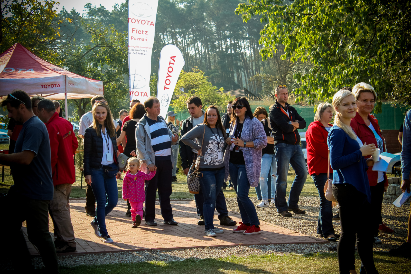 Piknik Toyota Bońkowscy i Toyota Fietz