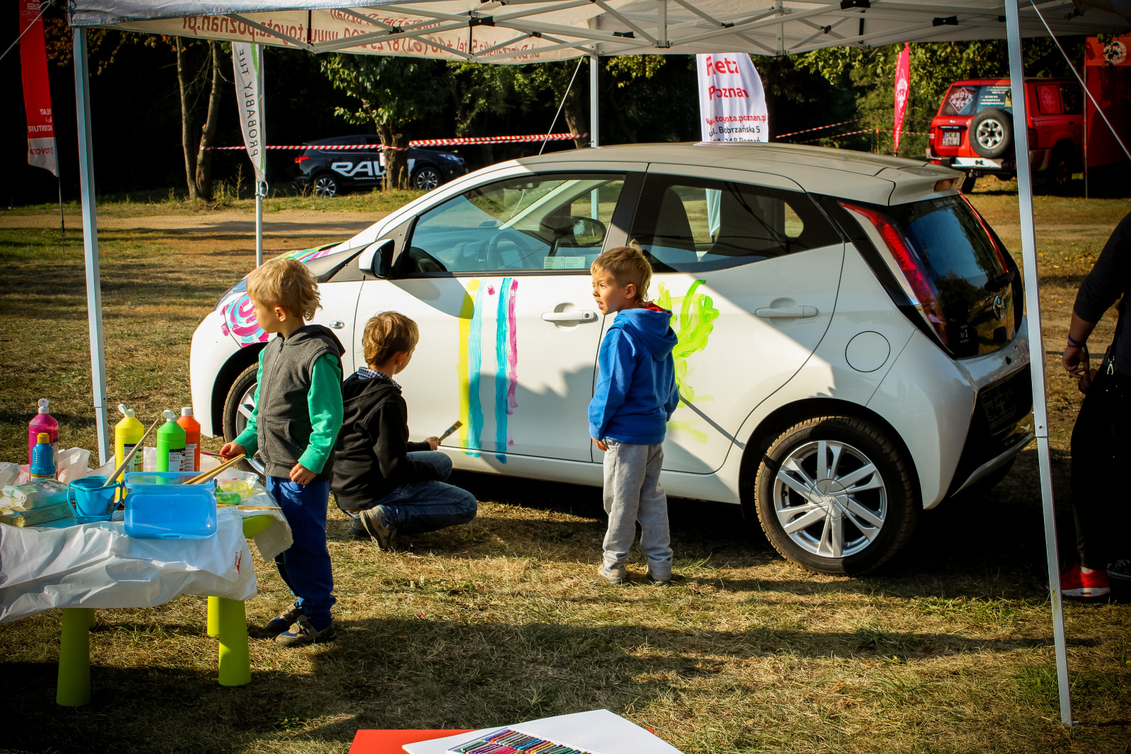 Piknik Toyota Bońkowscy i Toyota Fietz