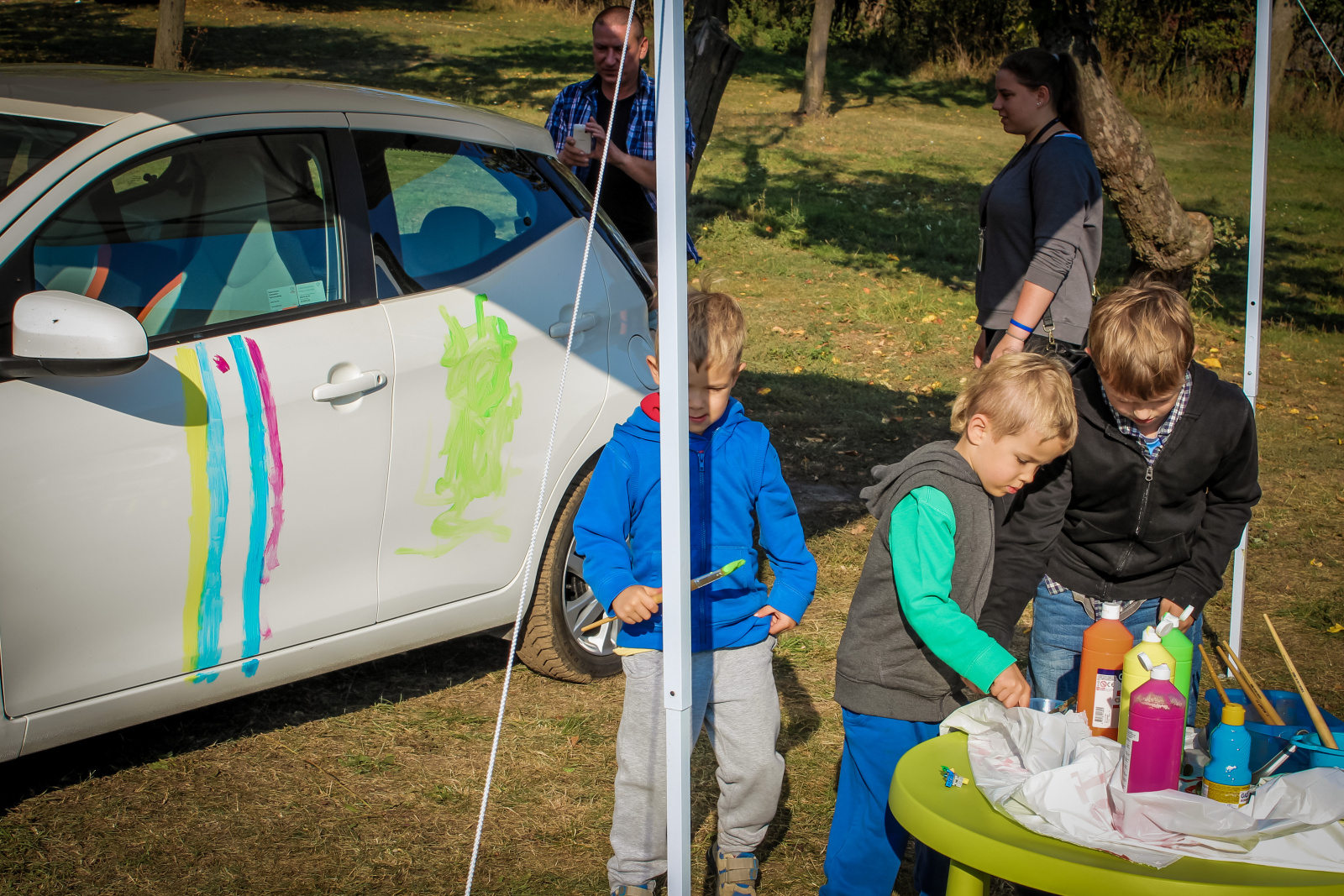 Piknik Toyota Bońkowscy i Toyota Fietz