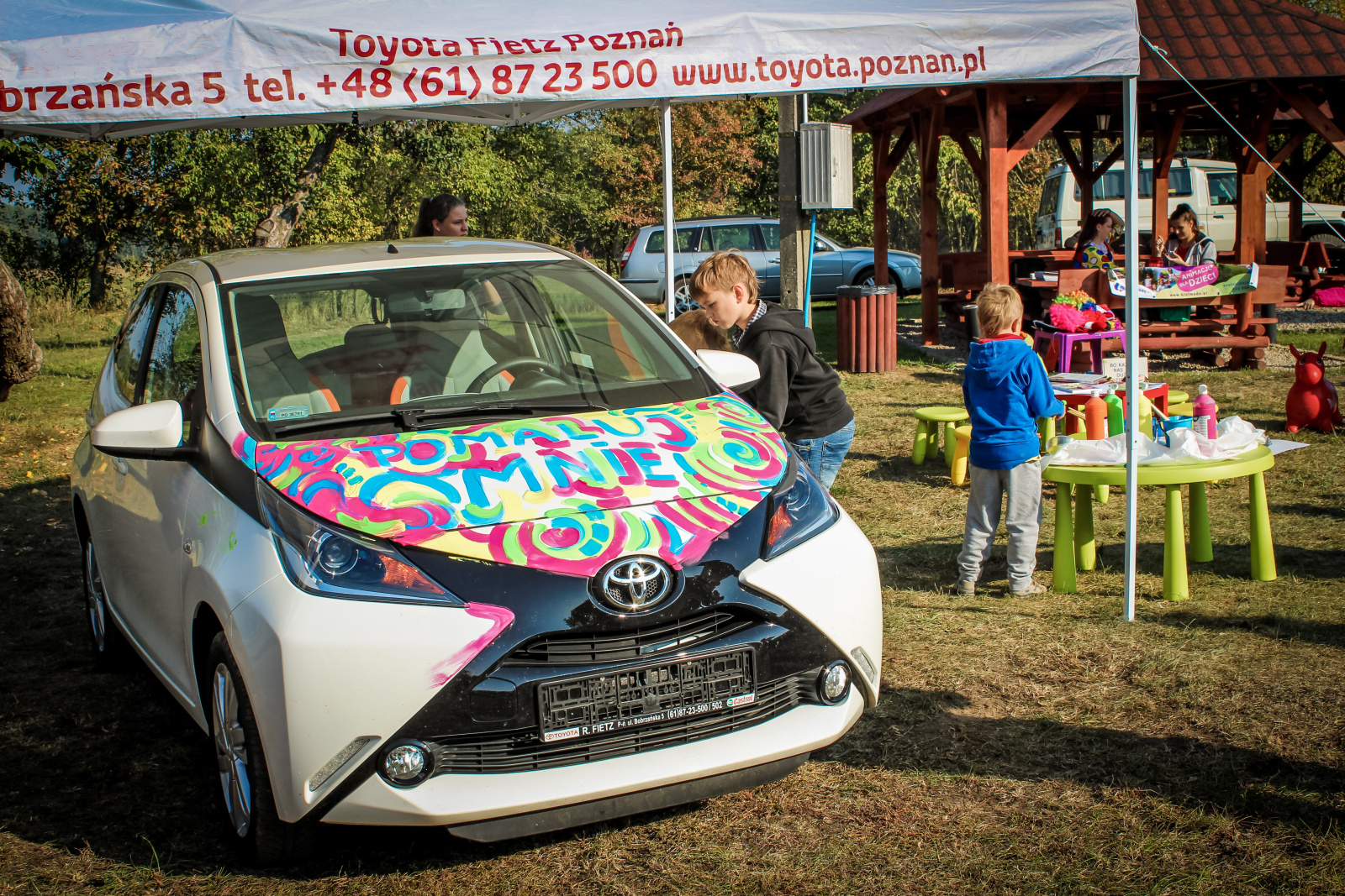 Piknik Toyota Bońkowscy i Toyota Fietz