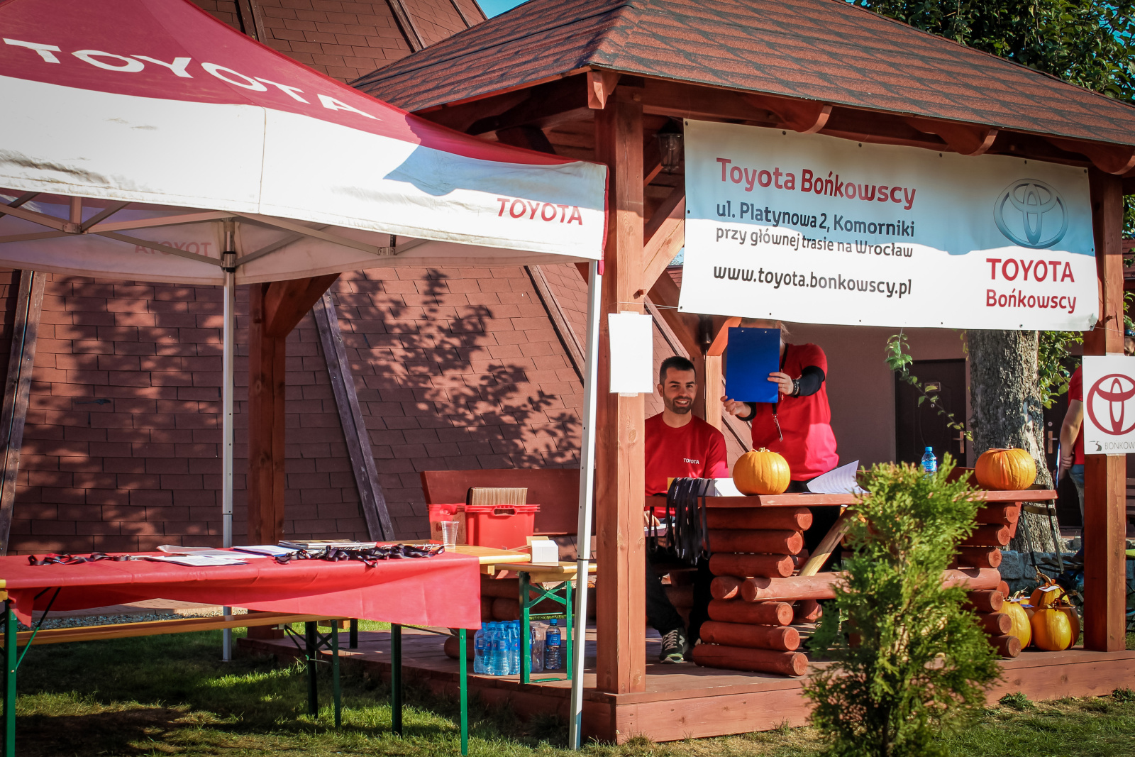 Piknik Toyota Bońkowscy i Toyota Fietz