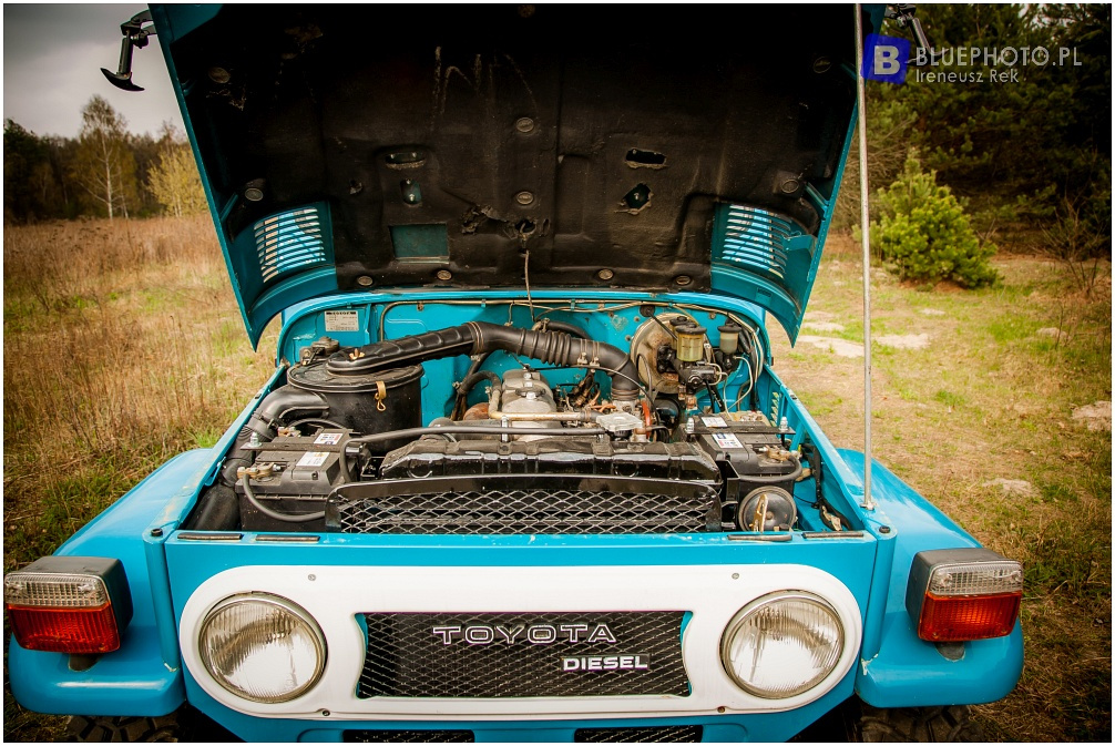 Land Cruiser BJ40 - Smerfetka