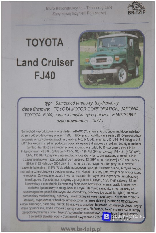 Land Cruiser FJ40 Z. Nowosielskiego