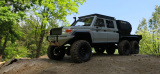 Land Cruiser HZJ79 6x6 w skali 1:10