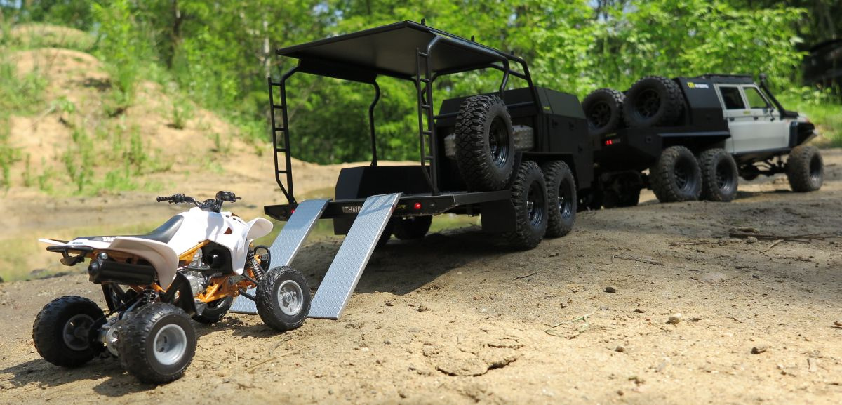 Land Cruiser HZJ79 6x6 w skali 1:10