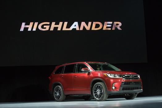 Toyota Highlander - model 2017