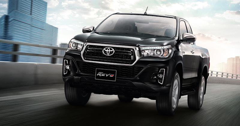 Hilux VIII generacji po modernizacji na rynek Tajlandzki