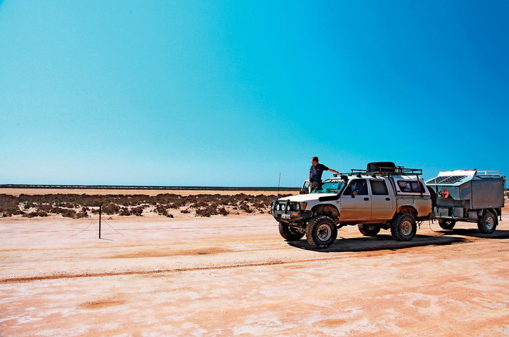 Hilux-em po Australii