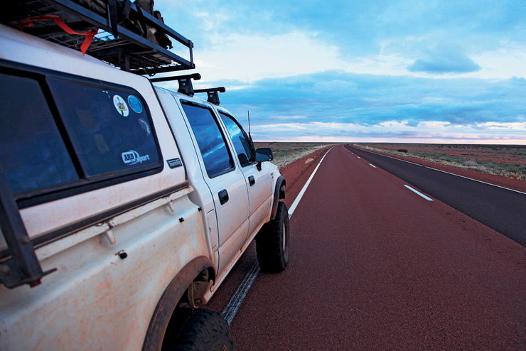Hilux-em po Australii