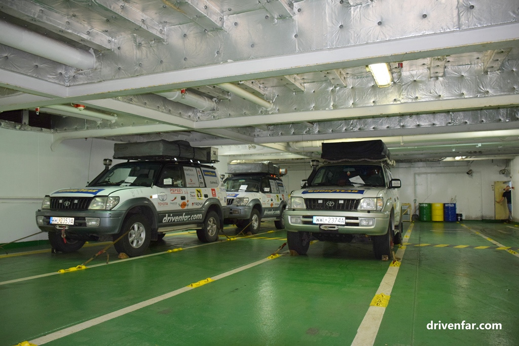 Drivenfar.com w drodze do Japonii