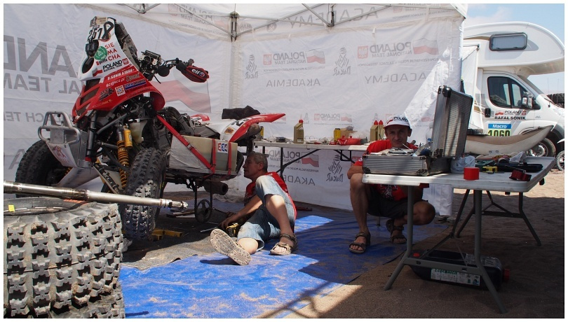Dakar 2016 od kuchni