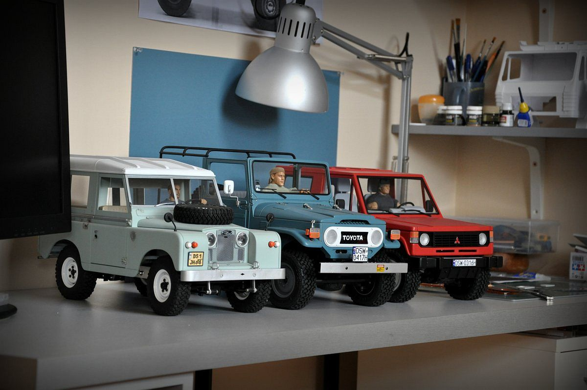 FJ40 - modelarskie cudo do jazdy po skalowym terenie