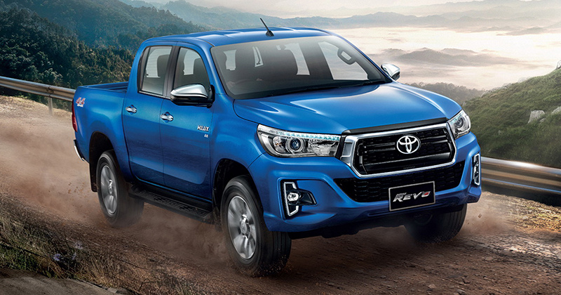 Hilux VIII generacji po modernizacji na rynek Tajlandzki