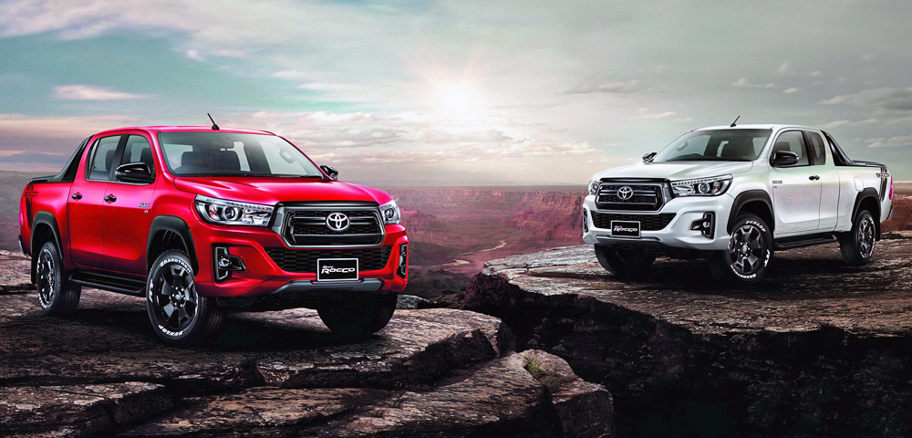 Hilux VIII generacji po modernizacji na rynek Tajlandzki