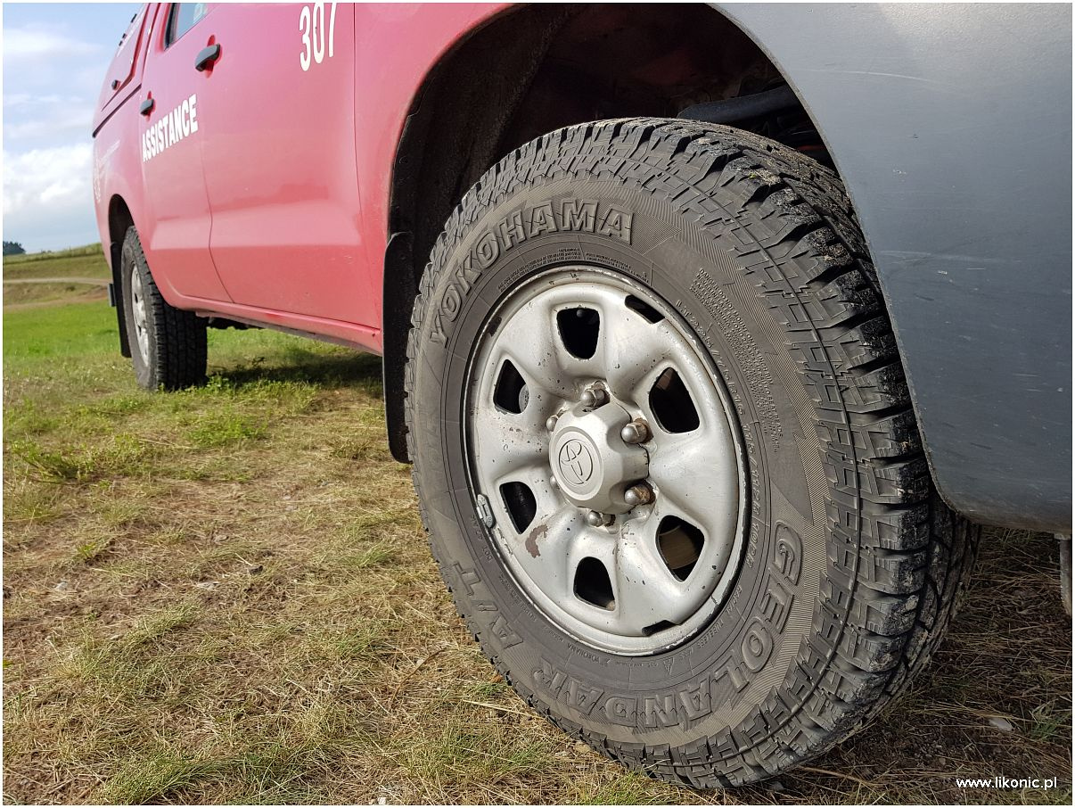 Hilux na rajdzie Pekin-Paryż