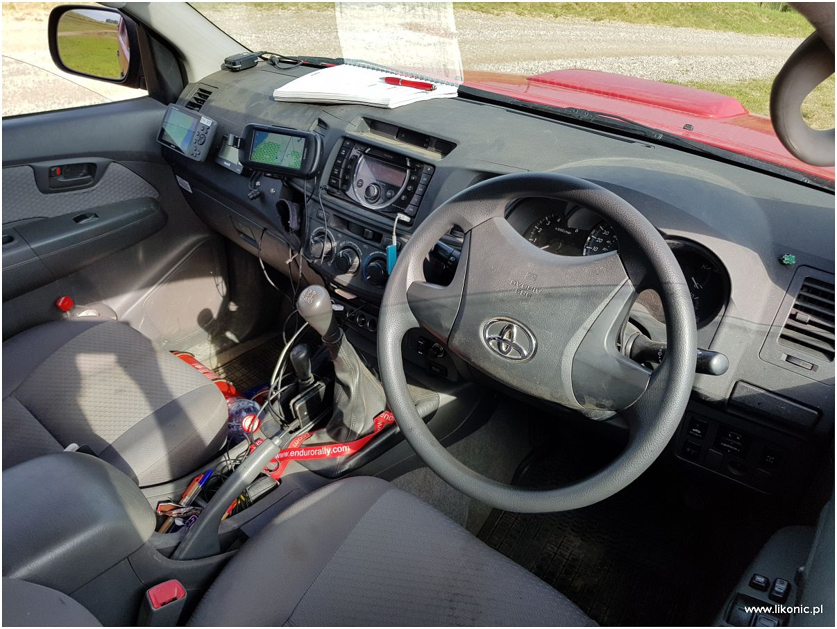 Hilux na rajdzie Pekin-Paryż