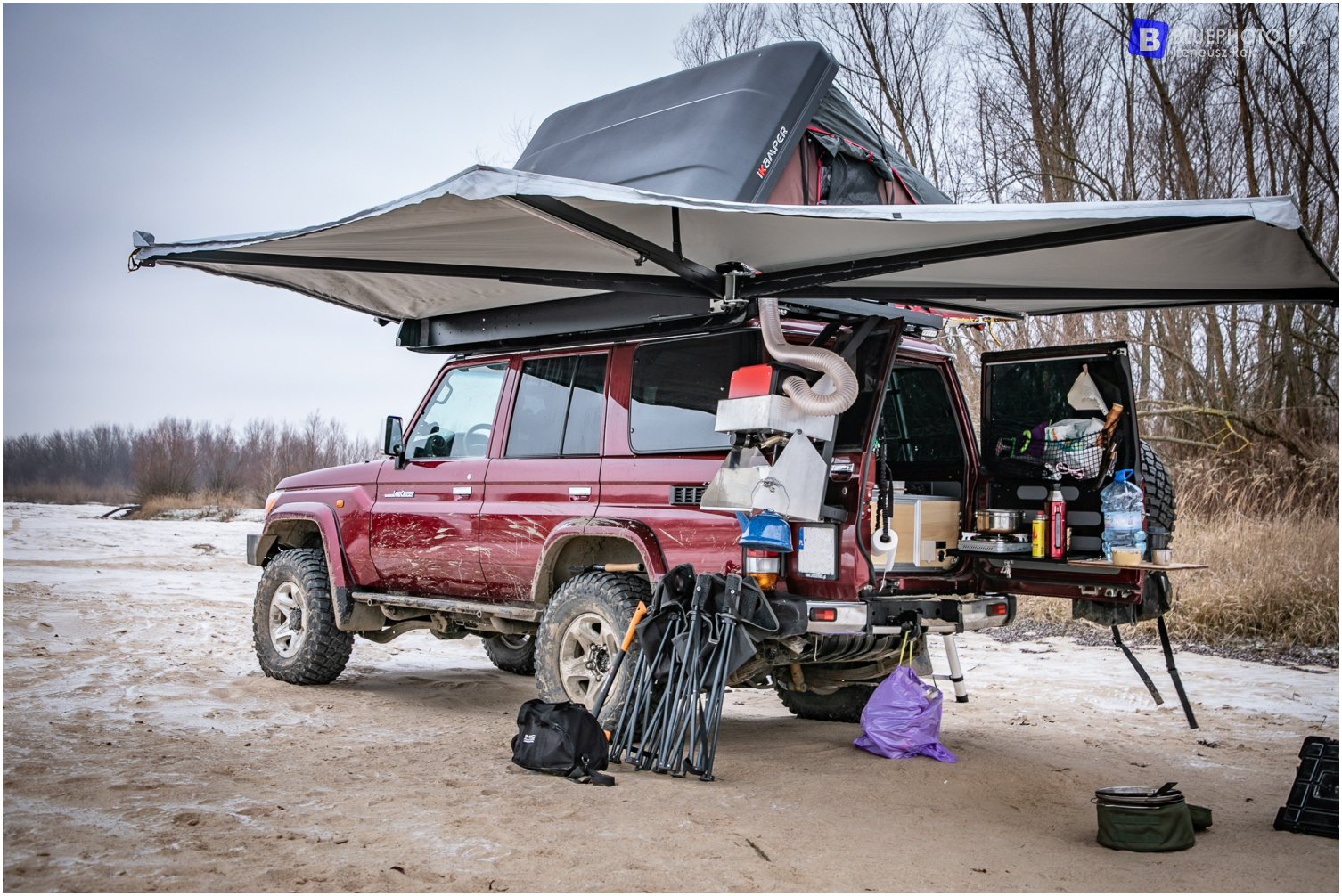Land Cruiser HZJ76 - na wyprawę