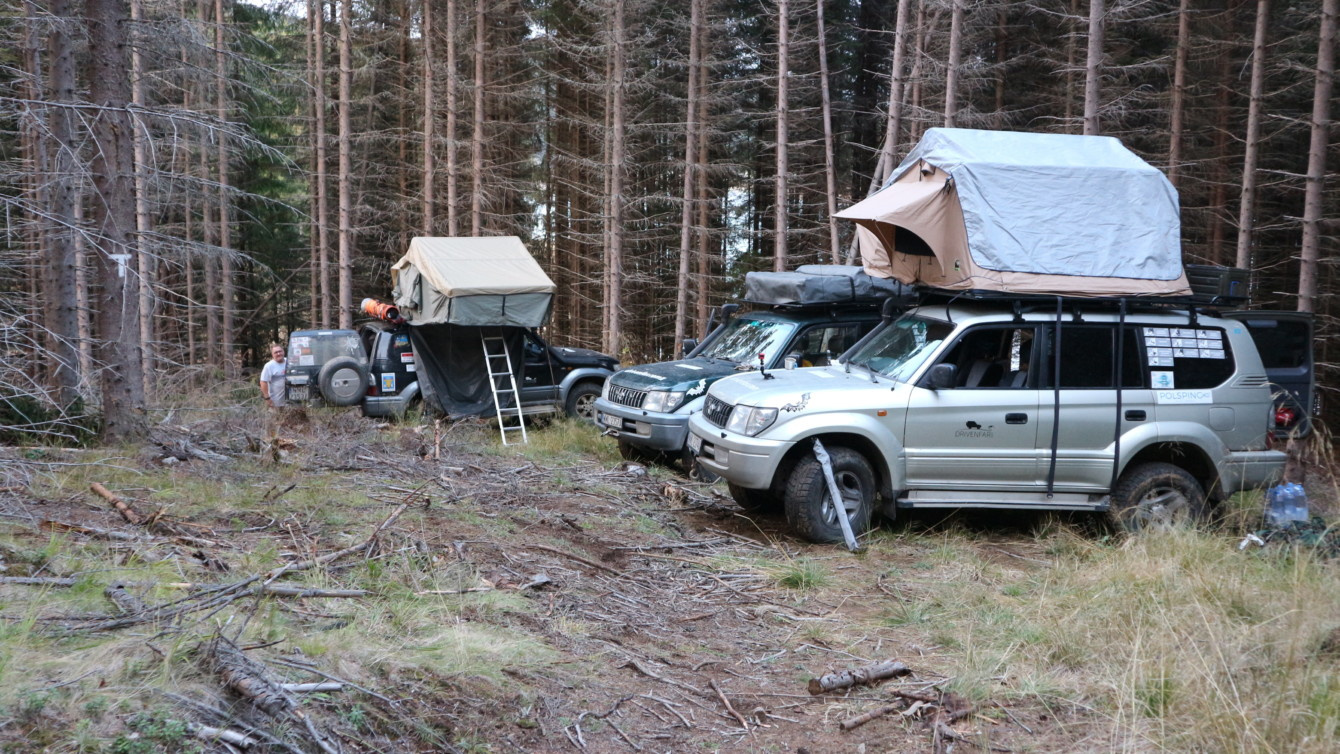 Toyoty Land Cruiser w klubie Drivenfar