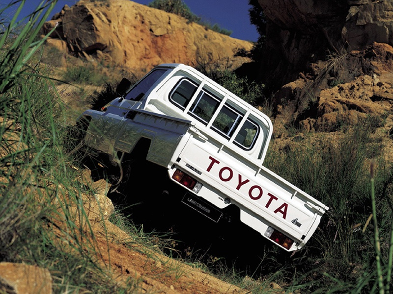 Toyota Land Cruiser 70 w Australii